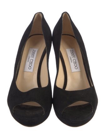 Jimmy Choo Suede Slingback Sandals