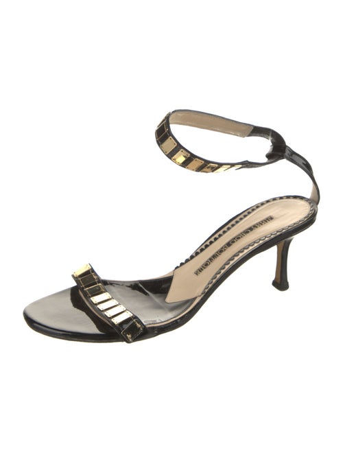 Jimmy Choo Patent Leather Slingback Sandals
