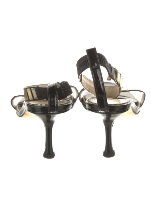 Jimmy Choo Patent Leather Slingback Sandals
