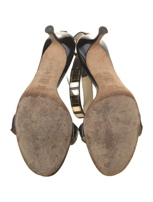 Jimmy Choo Patent Leather Slingback Sandals