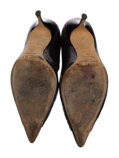 Jimmy Choo Snakeskin Animal Print Pumps