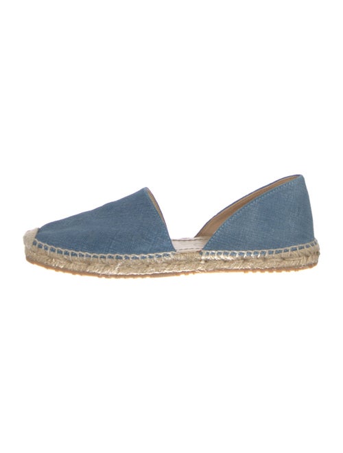 Jimmy Choo Denim D'Orsay Flats