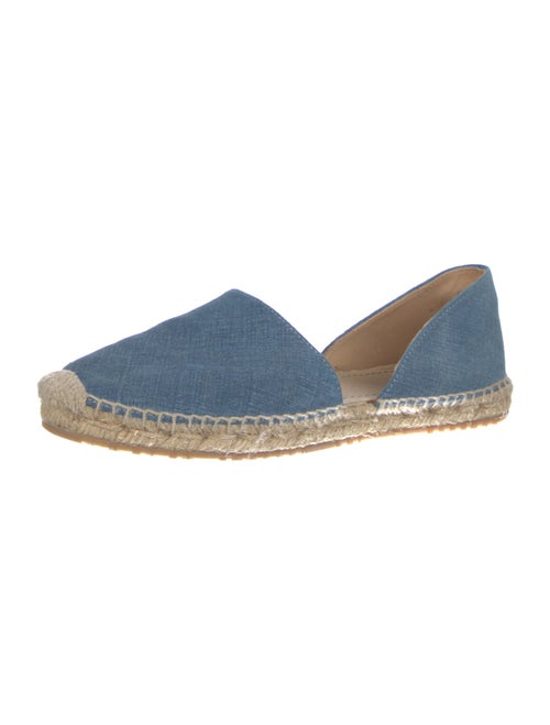 Jimmy Choo Denim D'Orsay Flats