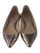Jimmy Choo Leather Ballet Flats