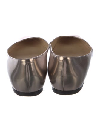 Jimmy Choo Leather Ballet Flats