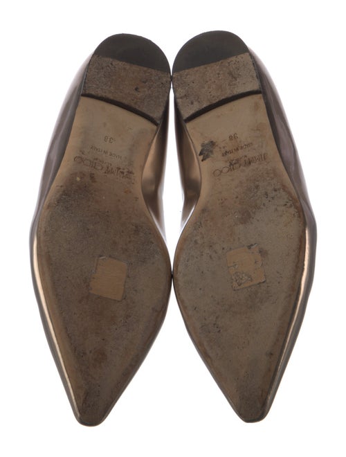Jimmy Choo Leather Ballet Flats