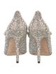 Jimmy Choo Faux Pearl Accents Crystal Pumps