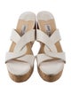Jimmy Choo Leather Slides