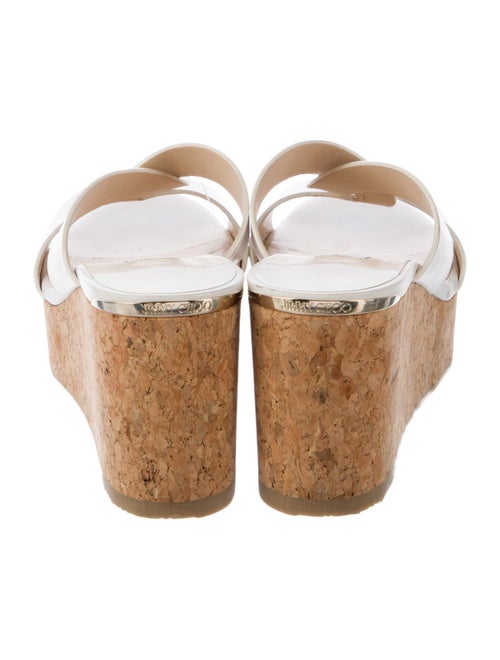 Jimmy Choo Leather Slides