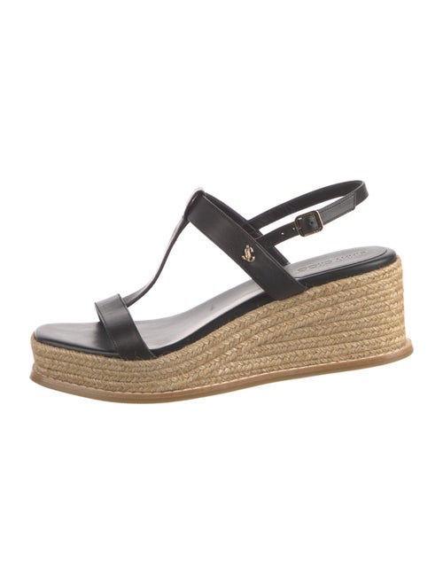 Jimmy Choo Leather Espadrilles