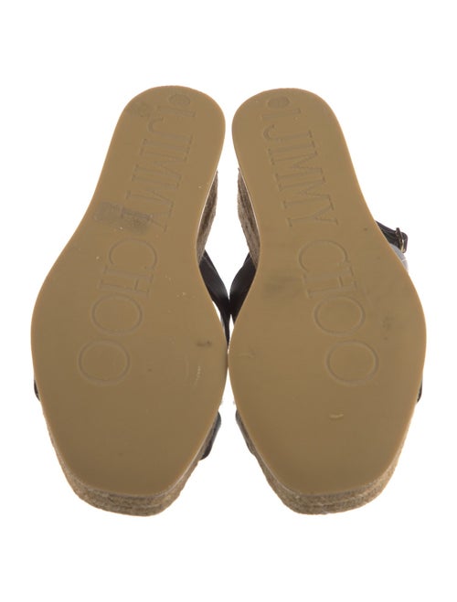 Jimmy Choo Leather Espadrilles