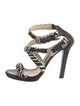 Jimmy Choo Leather Patterned Sandals