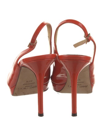 Jimmy Choo Patent Leather Slingback Pumps
