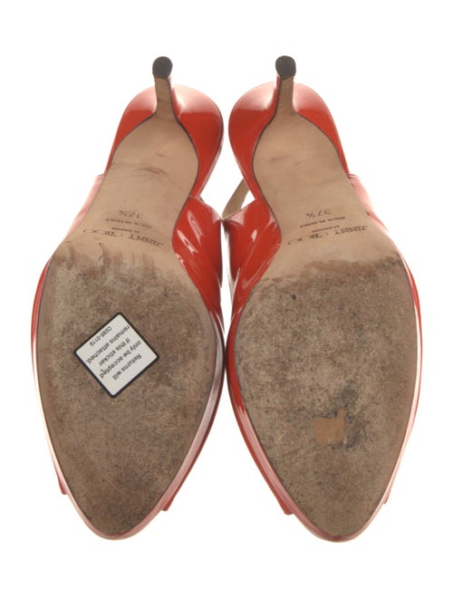 Jimmy Choo Patent Leather Slingback Pumps