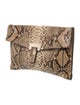 Jimmy Choo Snakeskin Clutch