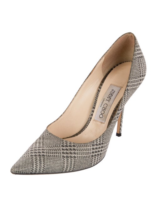 Jimmy Choo Glitter Printed Pumps