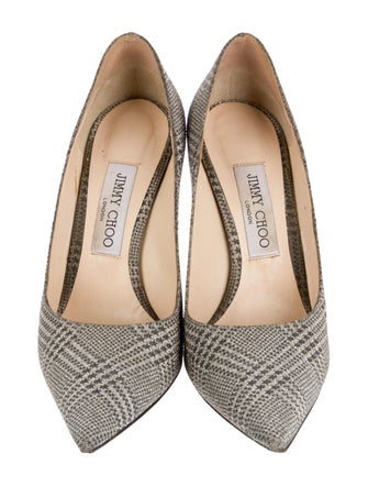 Jimmy Choo Glitter Printed Pumps