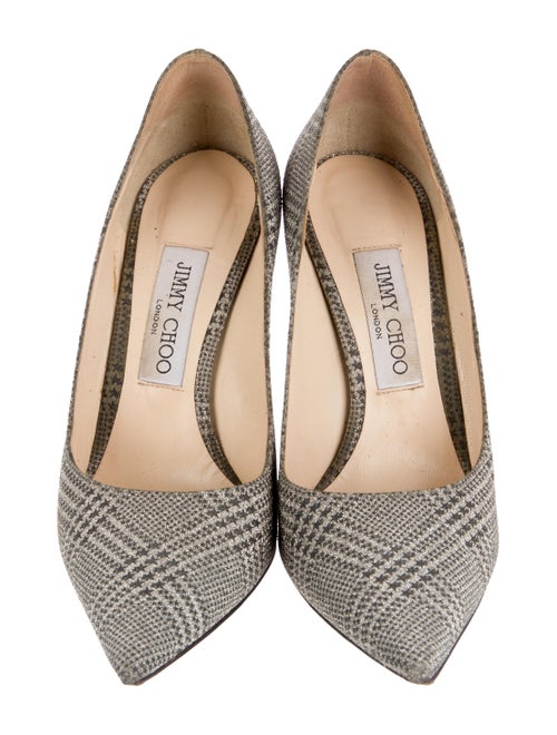 Jimmy Choo Glitter Printed Pumps