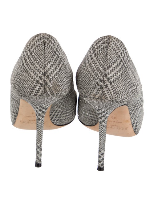 Jimmy Choo Glitter Printed Pumps