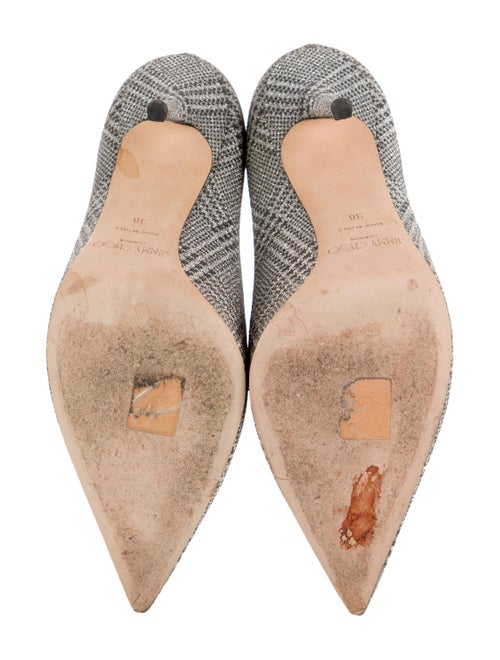 Jimmy Choo Glitter Printed Pumps