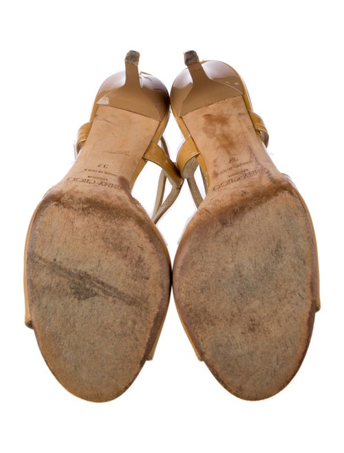 Jimmy Choo Patent Leather Slingback Sandals