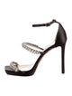 Jimmy Choo Satin Crystal Embellishments D'Orsay Pumps