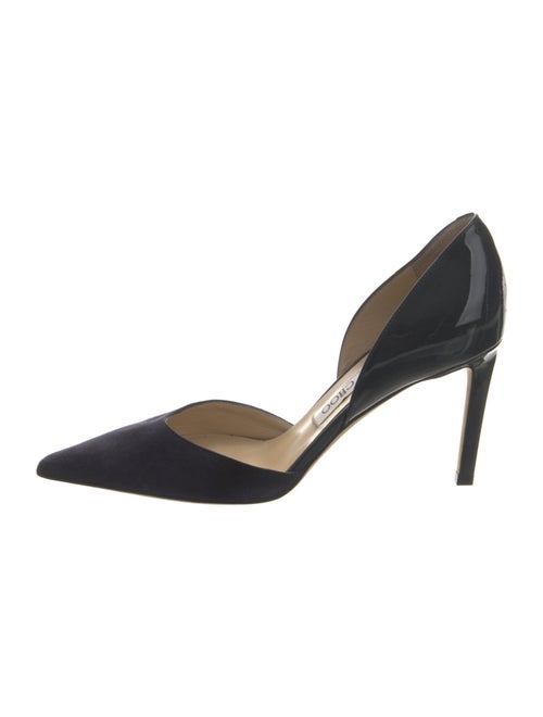 Jimmy Choo Suede D'Orsay Pumps