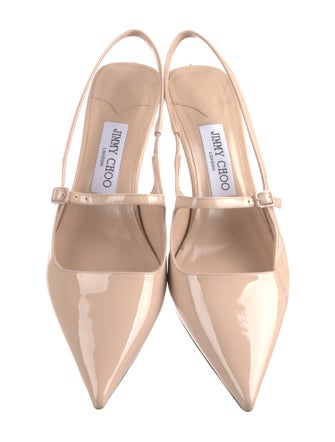 Jimmy Choo Patent Leather Slingback Pumps