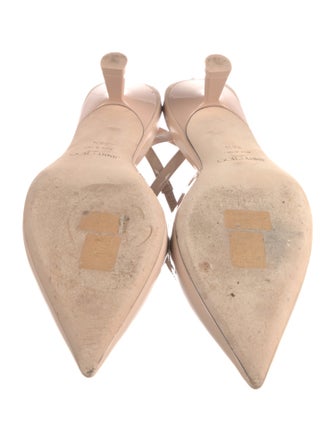 Jimmy Choo Patent Leather Slingback Pumps