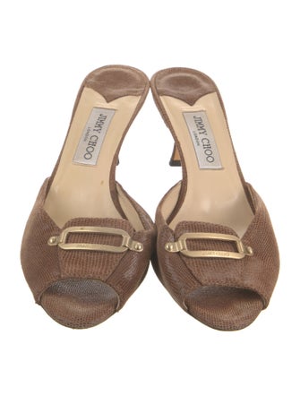 Jimmy Choo Leather Mules