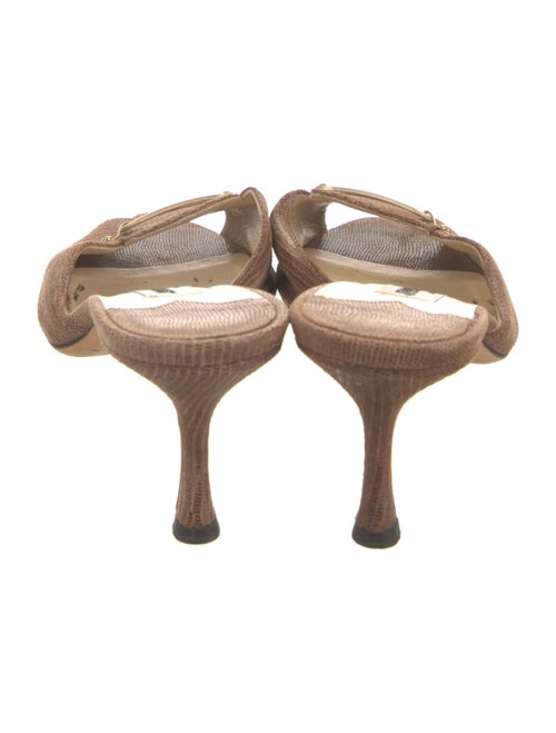 Jimmy Choo Leather Mules