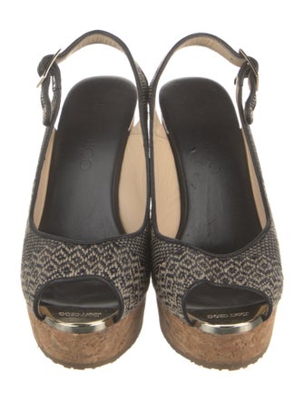 Jimmy Choo Printed Slingback Pumps