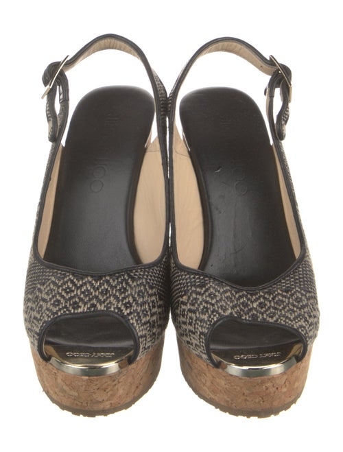 Jimmy Choo Printed Slingback Pumps