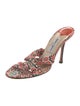 Jimmy Choo Floral Print Slides