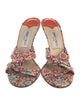 Jimmy Choo Floral Print Slides