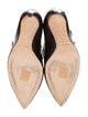 Jimmy Choo Faux Pearl Accents Leather Pumps