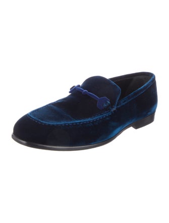 Jimmy Choo Velvet Loafers