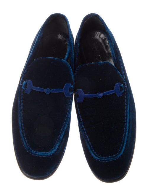Jimmy Choo Velvet Loafers