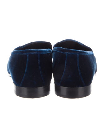 Jimmy Choo Velvet Loafers