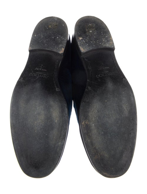 Jimmy Choo Velvet Loafers