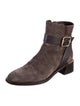 Jimmy Choo Suede Moto Boots
