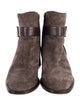 Jimmy Choo Suede Moto Boots