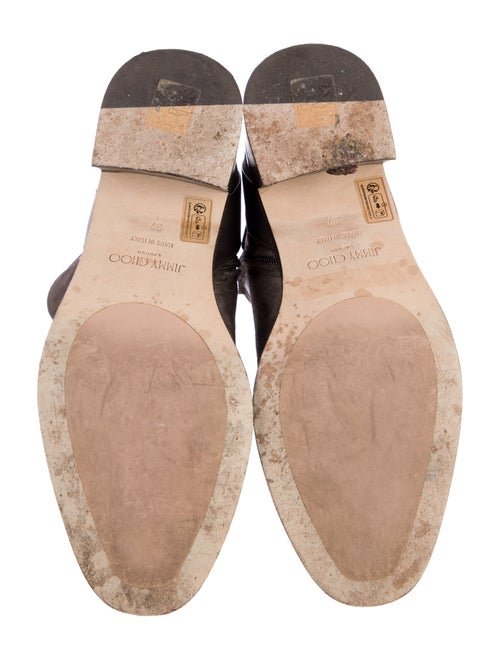 Jimmy Choo Suede Moto Boots