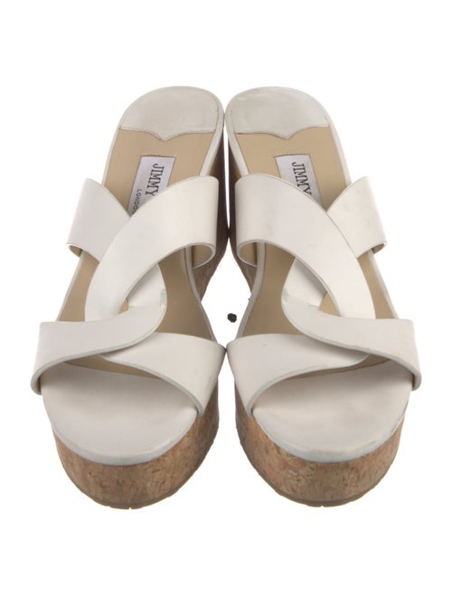 Jimmy Choo Leather Slides