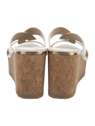 Jimmy Choo Leather Slides