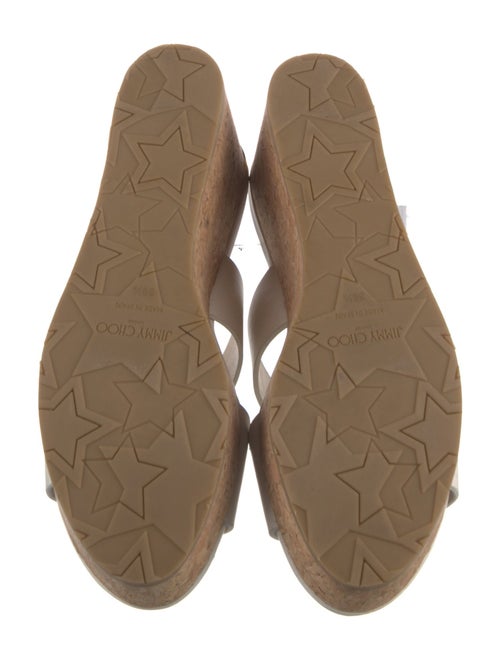 Jimmy Choo Leather Slides