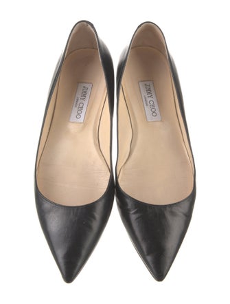 Jimmy Choo Leather Flats