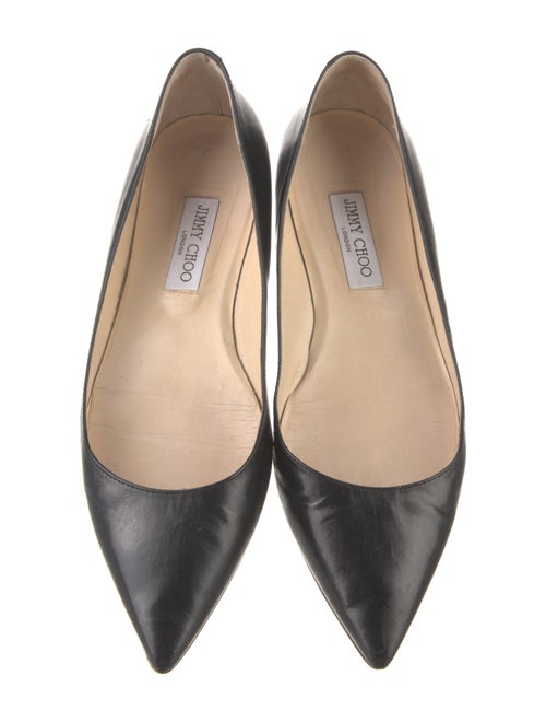 Jimmy Choo Leather Flats