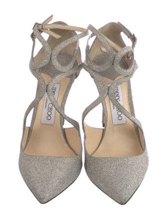 Jimmy Choo Glitter Pumps