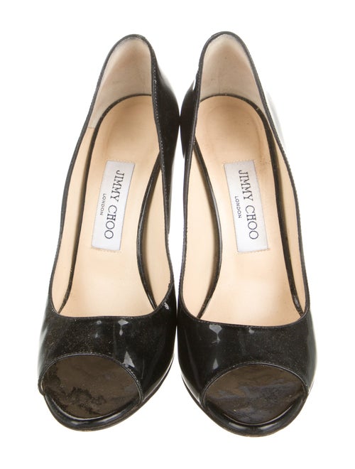 Jimmy Choo Patent Leather Sandals